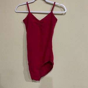 Red leotard